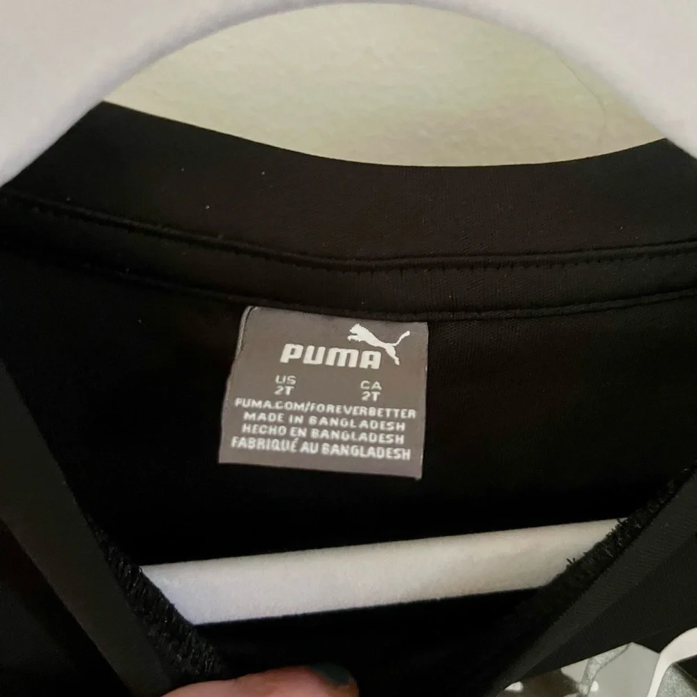 Puma Boys 2T Bundle of Two - Tank Top and Black T-Shirt NWT - Picture 5 of 7